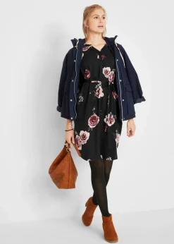 Discount Umstands- und Stillblusenkleid aus fließender Viskose Damen Bekleidung·Blazer|Nachhaltigere Materialien