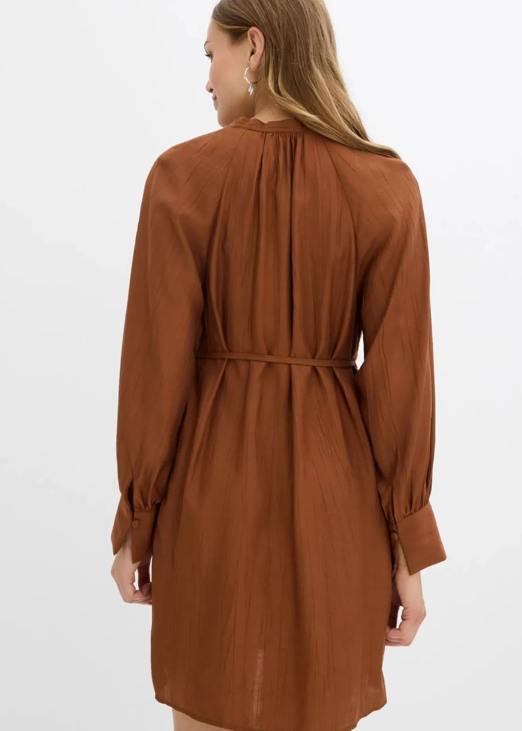 New Umstands- und Stillblusenkleid aus fließender Viskose Damen Bekleidung·Blazer|Nachhaltigere Materialien