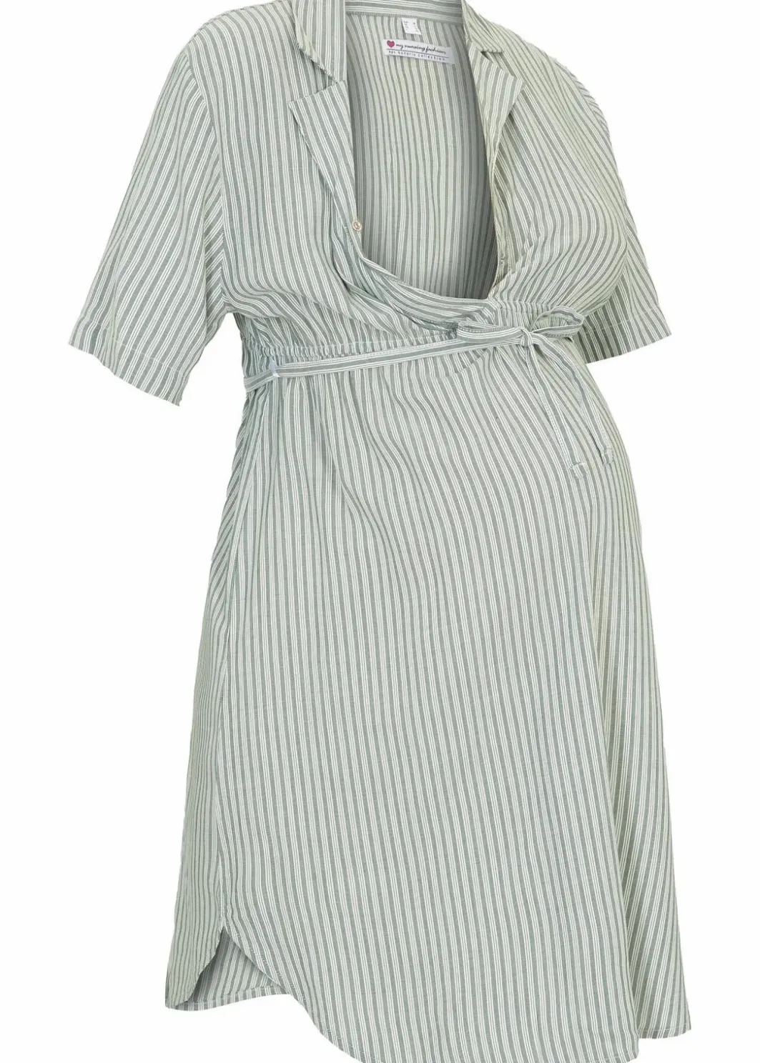 Damen bonprix Bekleidung·Blazer|Umstandsmode|Umstands- und Stillblusenkleid aus fließender Viskose