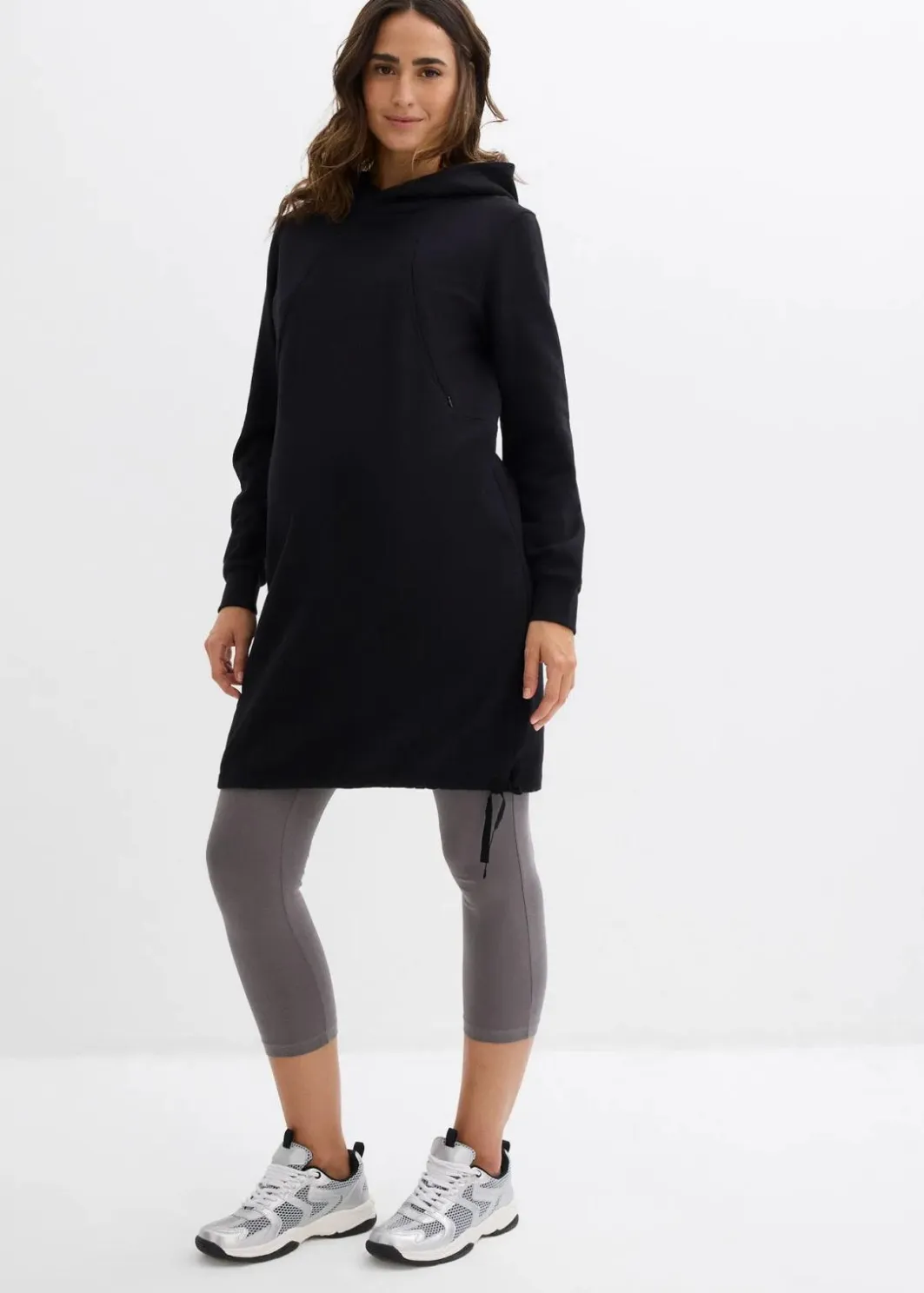 Discount Umstands- und Still-Sweatkleid aus Bio-Baumwolle Damen Umstandsmode|Nachhaltigere Materialien