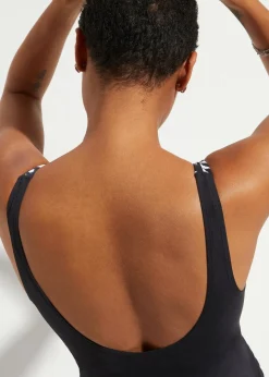 Damen bonprix Nachhaltigere Materialien|Badeanzüge|Umstandsbadeanzug mit V-Ausschnitt