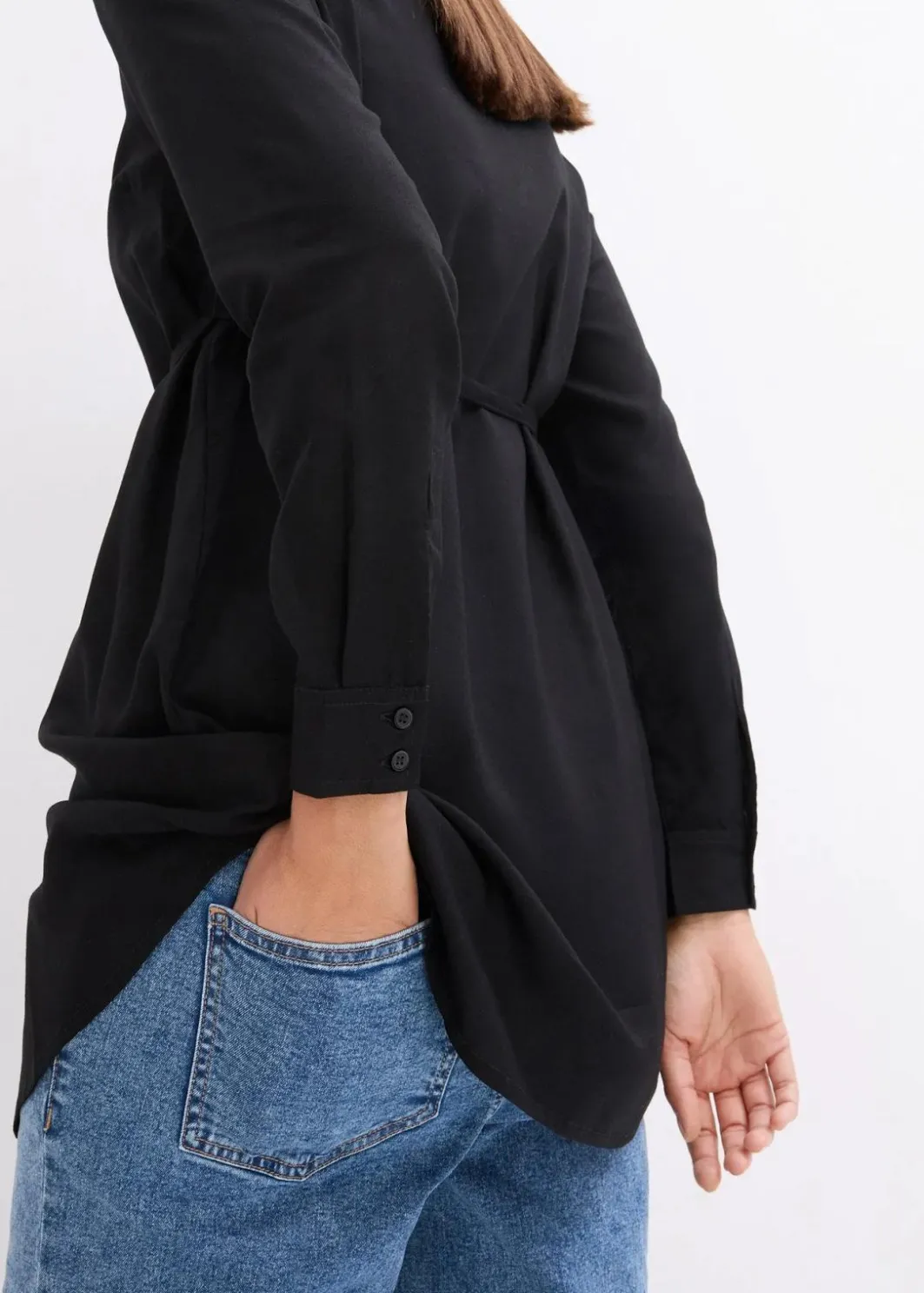 Hot Umstandsbluse und Stillbluse aus Viskose Damen Bekleidung·Blazer|Umstandsmode