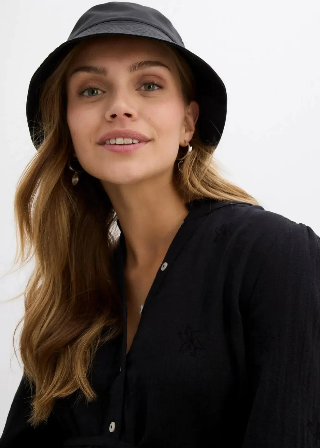 Damen bonprix Bekleidung·Blazer|Umstandsmode|Umstandsblusenkleid aus weichem Baumwoll-Musselin