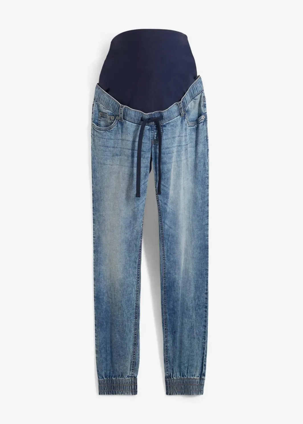 New Umstands-Denimjogger aus Bio-Baumwolle Damen Bekleidung·Blazer|Umstandsmode