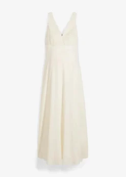 Damen bonprix Bekleidung·Blazer|Umstandsmode|Umstands-Hochzeitskleid aus Spitze, Satin und Georgette