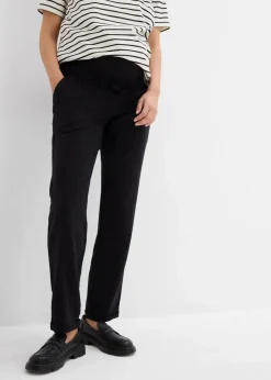 Damen bonprix Bekleidung·Blazer|Umstandsmode|Umstandshose aus Leinen- Mix, Straight Leg