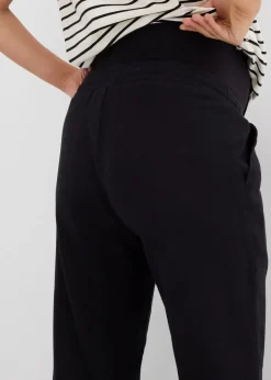 Damen bonprix Bekleidung·Blazer|Umstandsmode|Umstandshose aus Leinen- Mix, Straight Leg