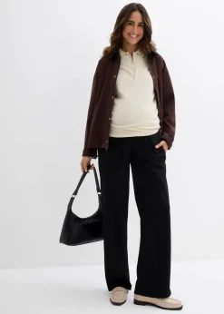Clearance Umstandshose aus Punto di Roma, gerades, weites Bein Damen Bekleidung·Blazer|Umstandsmode