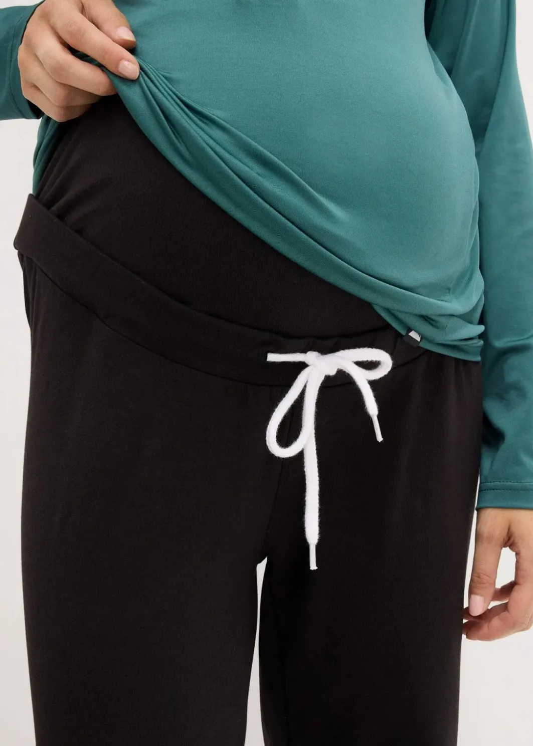 Sale Umstandshosen aus Baumwoll-Jersey, Straight Leg (2er-Pack) Damen Bekleidung·Blazer|Umstandsmode
