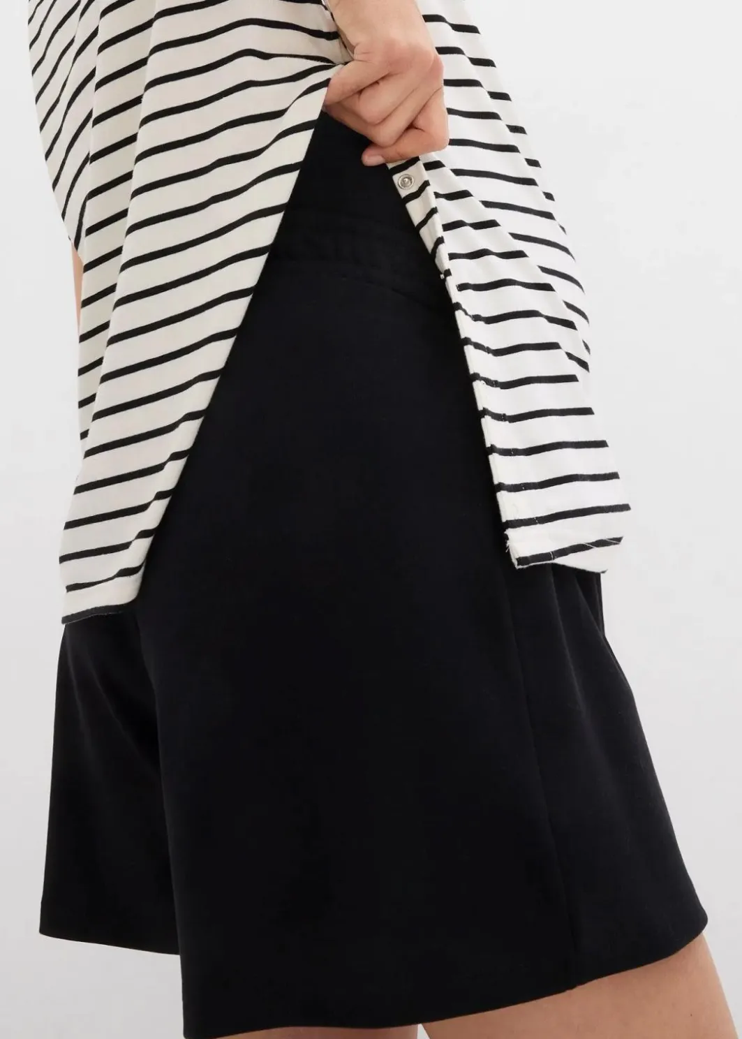 Online Umstands-Hosenrock aus Bio-Baumwolle Damen Bekleidung·Blazer|Umstandsmode
