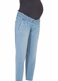 Damen bonprix Bekleidung·Blazer|Umstandsmode|Umstandsjeans aus Baumwoll-Stretch, schmal zulaufendes Bein