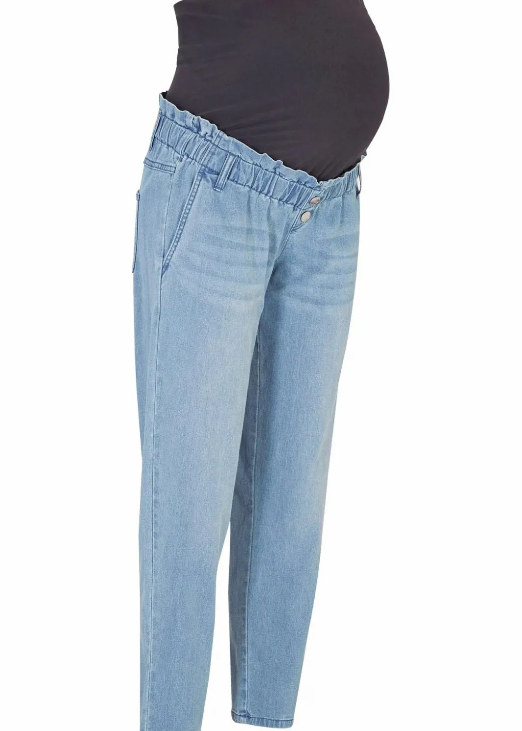 Damen bonprix Bekleidung·Blazer|Umstandsmode|Umstandsjeans aus Baumwoll-Stretch, schmal zulaufendes Bein