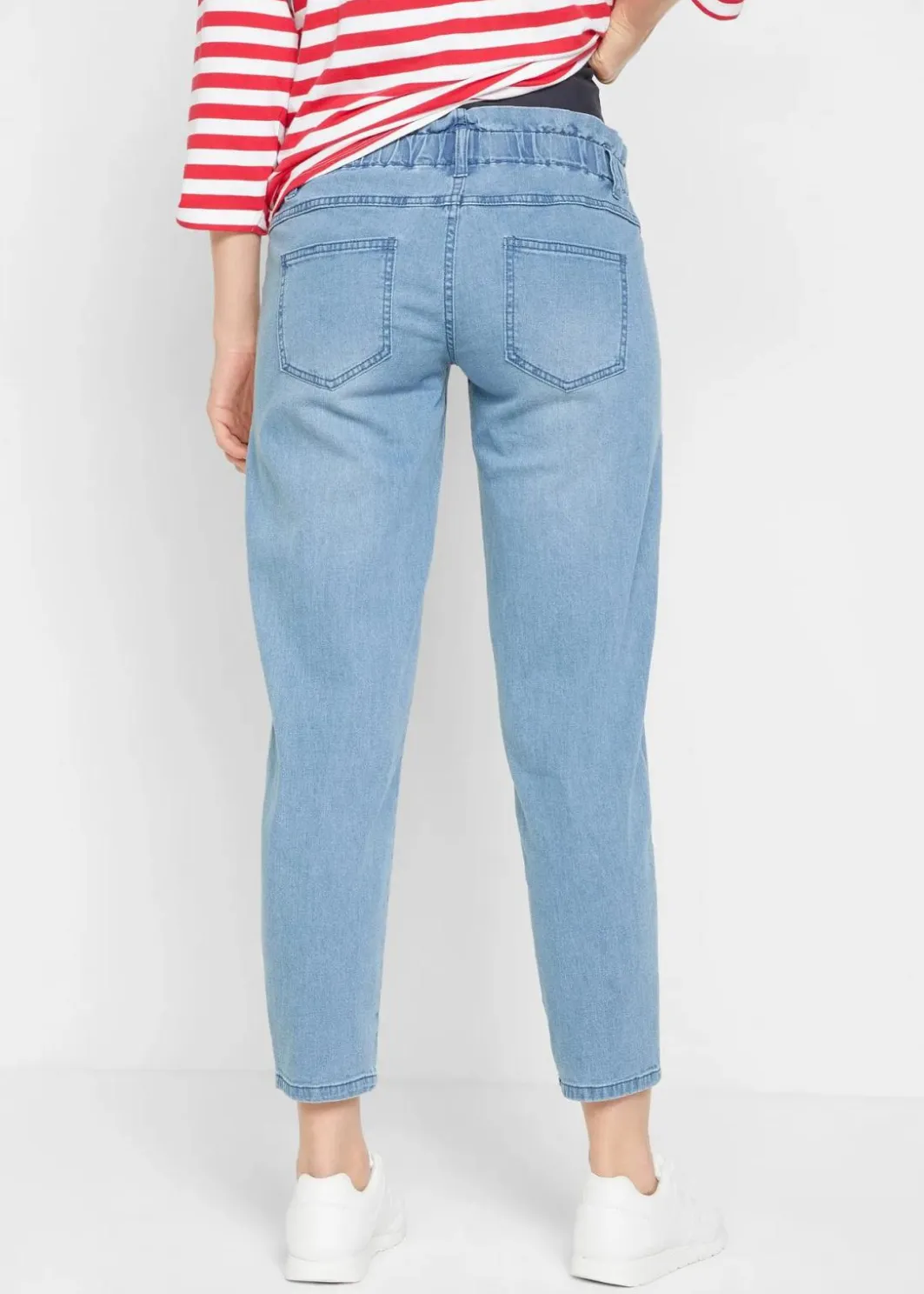 Damen bonprix Bekleidung·Blazer|Umstandsmode|Umstandsjeans aus Baumwoll-Stretch, schmal zulaufendes Bein