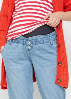 Damen bonprix Bekleidung·Blazer|Umstandsmode|Umstandsjeans aus Baumwoll-Stretch, schmal zulaufendes Bein