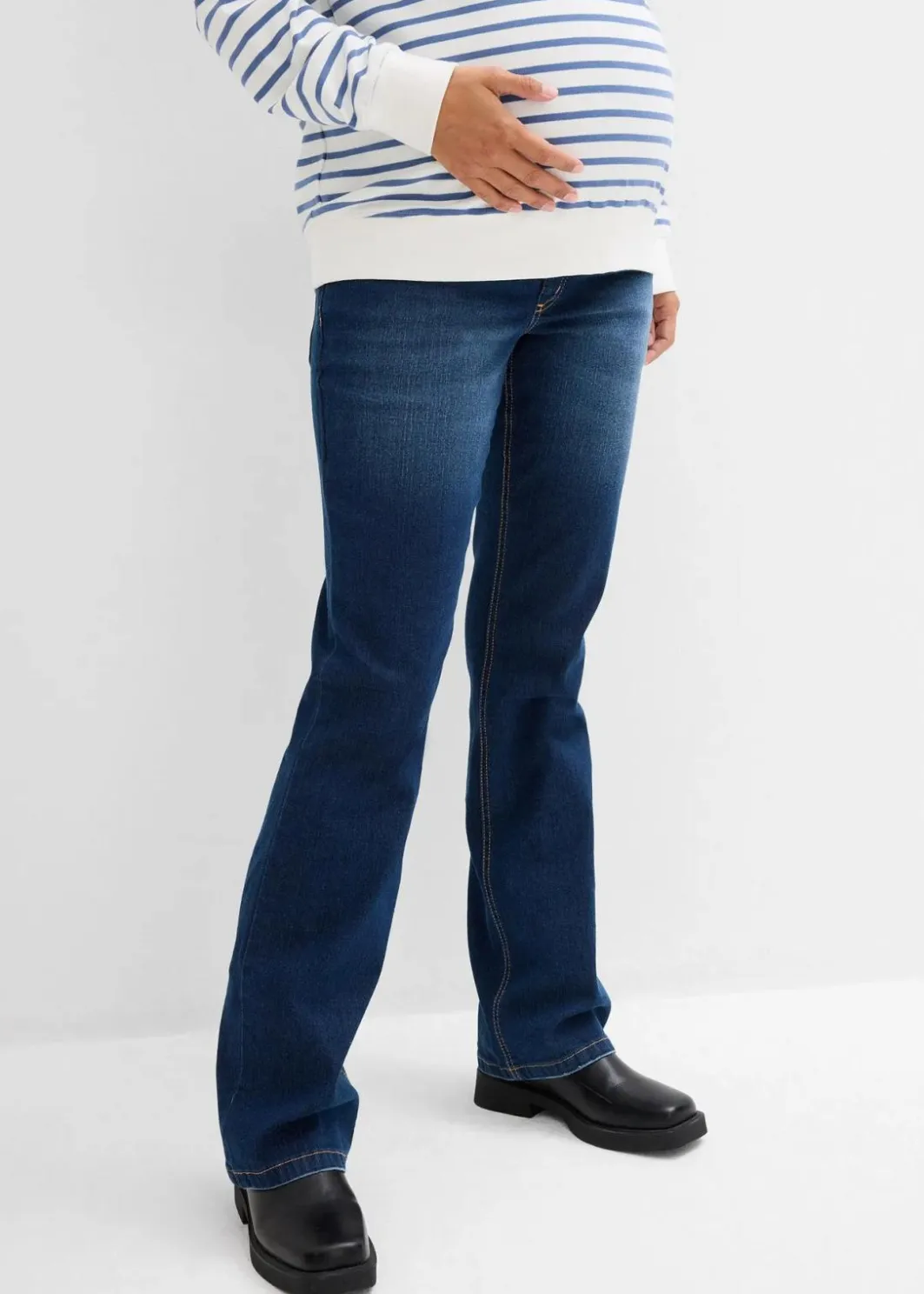 Damen bonprix Umstandsmode|Kurzgrößen|Umstandsjeans, Bootcut