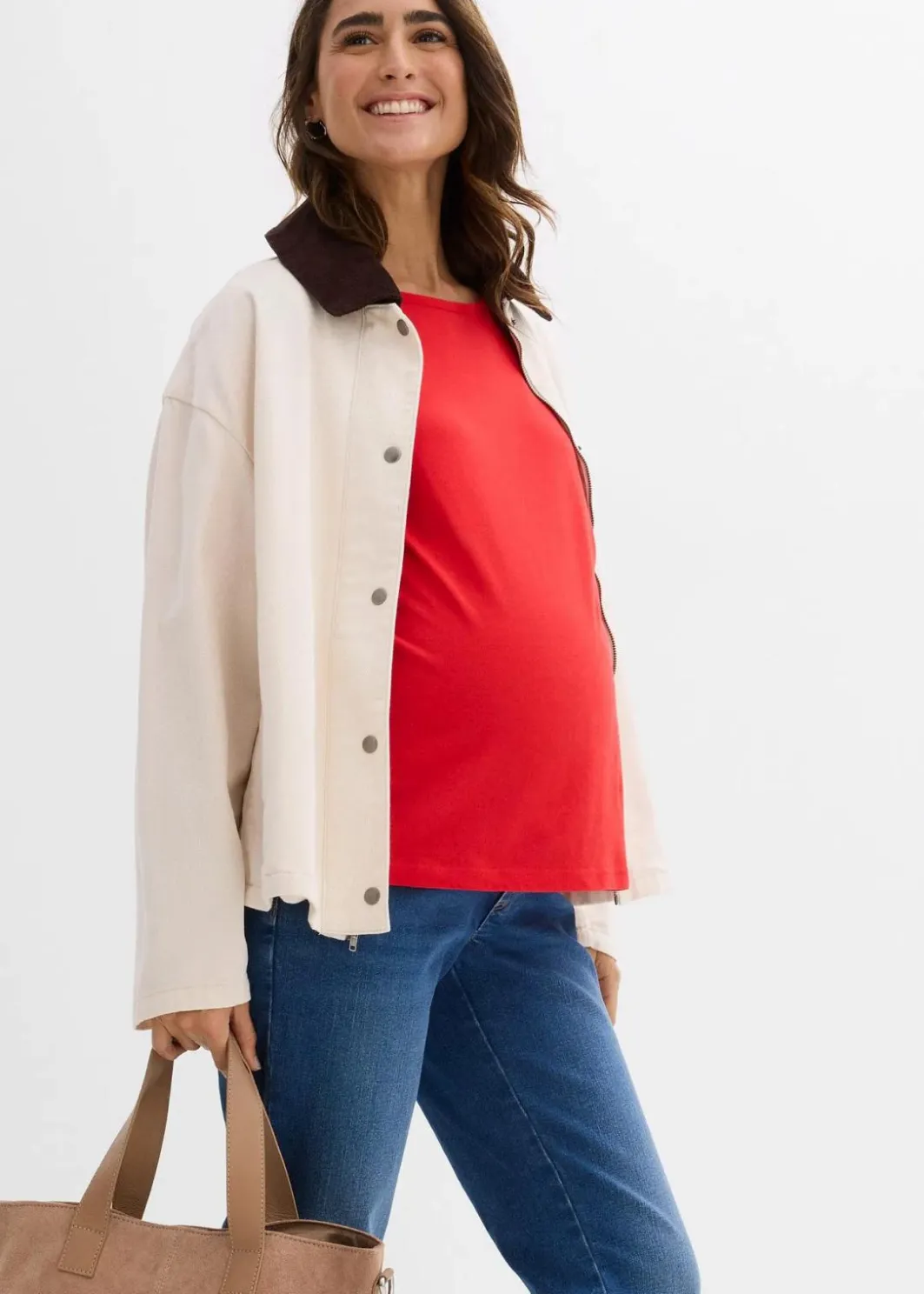 Damen bonprix Bekleidung·Blazer|Umstandsmode|Umstandsjeans, knöchelfrei, Straight