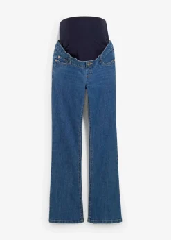 Damen bonprix Bekleidung·Blazer|Umstandsmode|Umstandsjeans mit Bio-Baumwolle, leicht ausgestelltes Bein