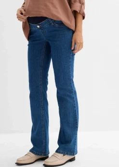 Damen bonprix Bekleidung·Blazer|Umstandsmode|Umstandsjeans mit Bio-Baumwolle, leicht ausgestelltes Bein