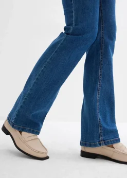 Damen bonprix Bekleidung·Blazer|Umstandsmode|Umstandsjeans mit Bio-Baumwolle, leicht ausgestelltes Bein