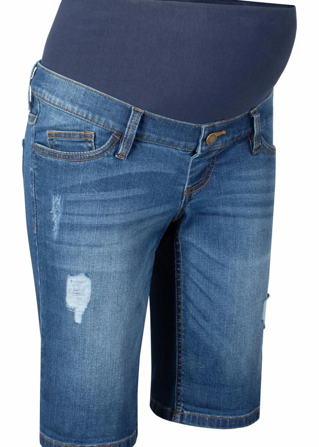 Damen bonprix Bekleidung·Blazer|Umstandsmode|Umstands-Jeans-Bermuda, Regular Fit