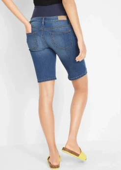 Damen bonprix Bekleidung·Blazer|Umstandsmode|Umstands-Jeans-Bermuda, Regular Fit