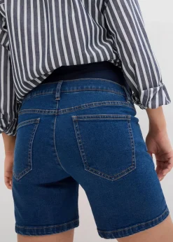 Damen bonprix Bekleidung·Blazer|Umstandsmode|Umstandsjeansshorts aus Baumwoll- Stretchdenim