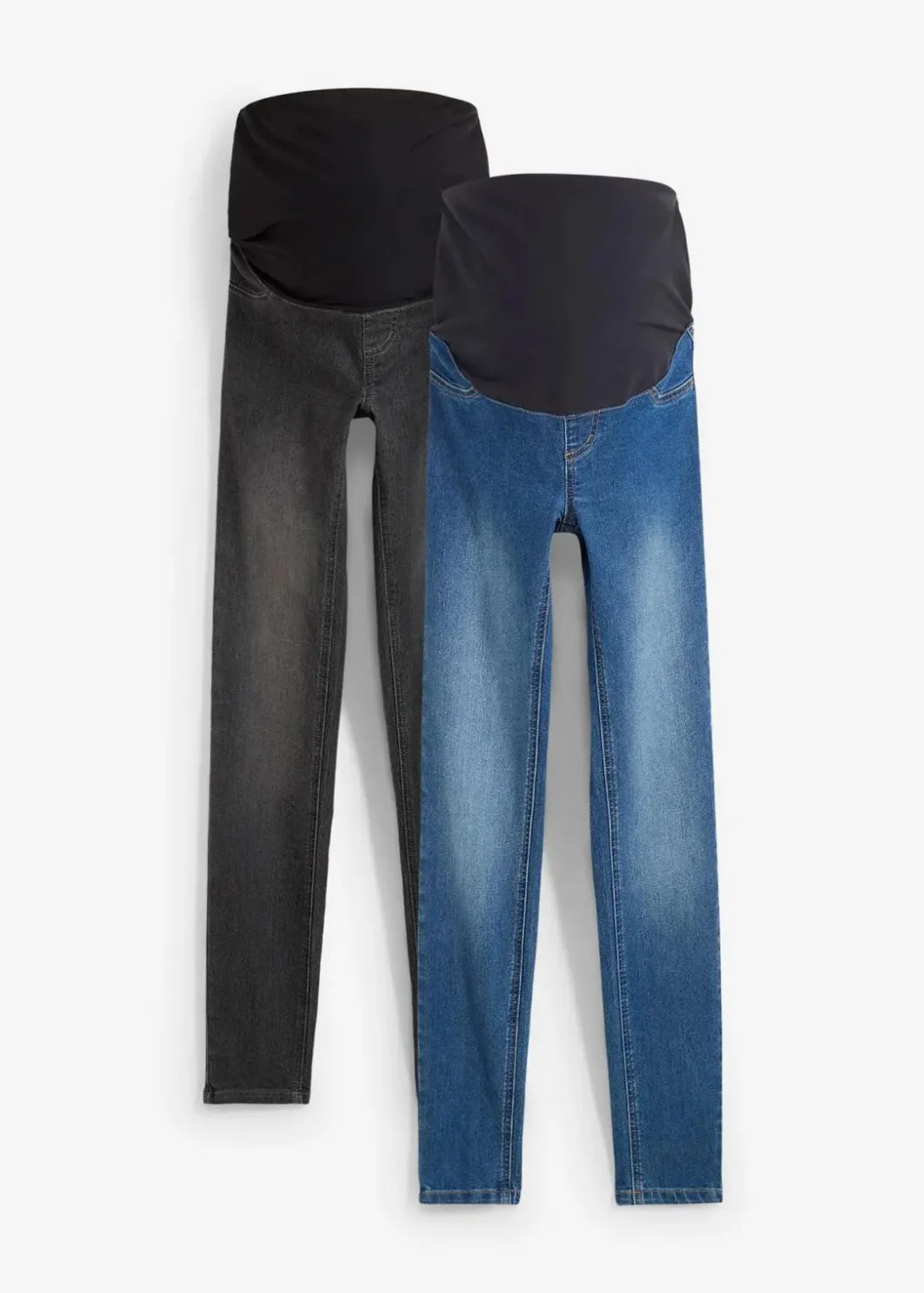 Clearance Umstandsjeggings mit Baumwolle (2er Pack), Skinny Damen Bekleidung·Blazer|Umstandsmode