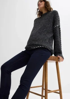 Damen bonprix Umstandsmode|Bekleidung·Blazer|Umstandsjeggings mit Stretch, Skinny