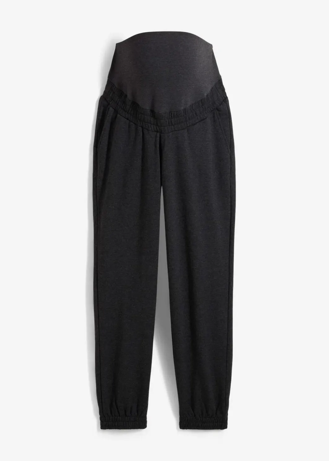 Damen bonprix Umstandsmode|Umstands-Jogginghose mit Bequembund aus weichem Baumwoll-Mix