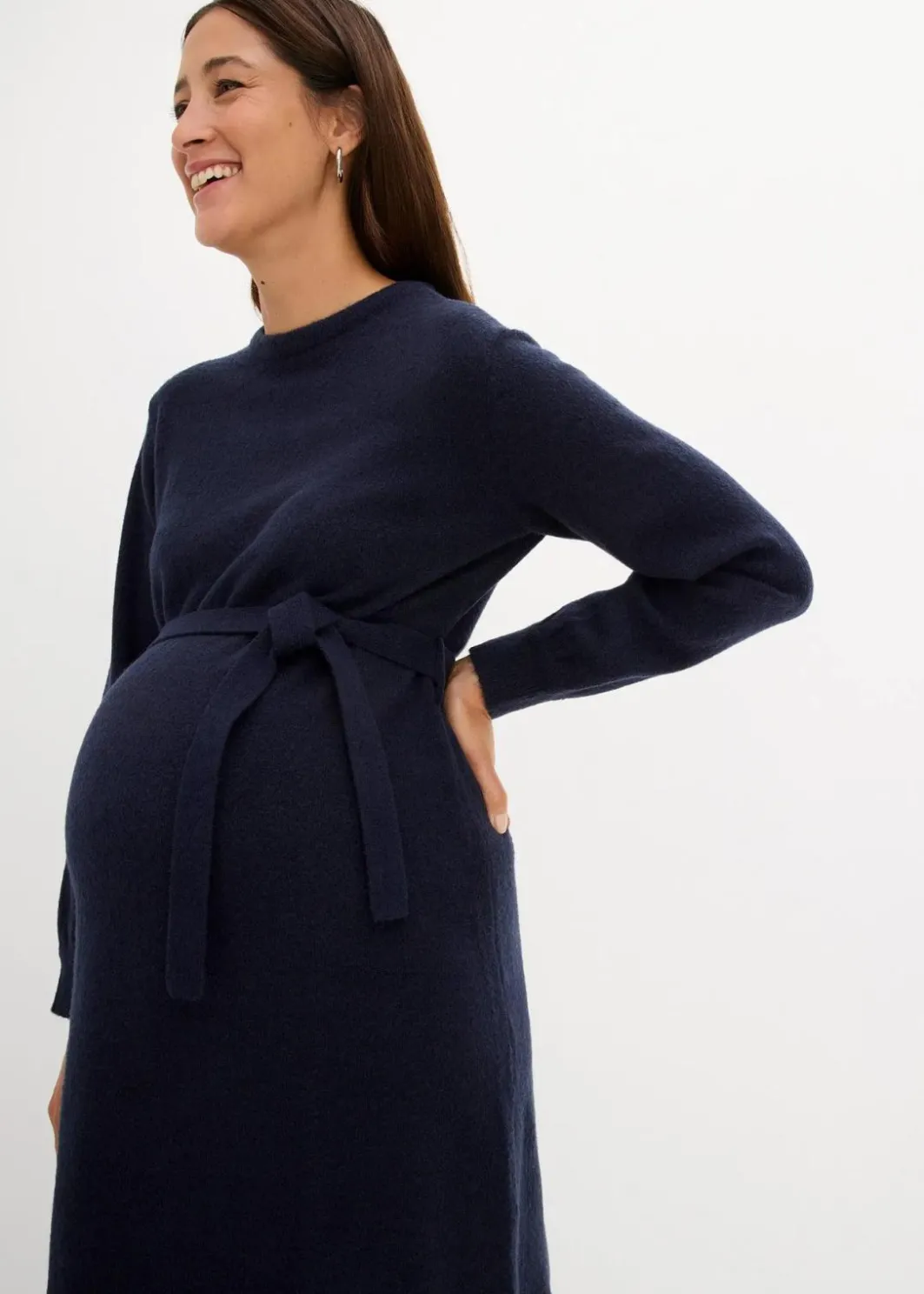 Damen bonprix Bekleidung·Blazer|Umstandsmode|Umstandskleid aus flauschigem Strick