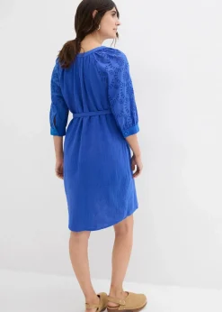Damen bonprix Bekleidung·Blazer|Umstandsmode|Umstandskleid aus reinem Baumwoll- Musselin
