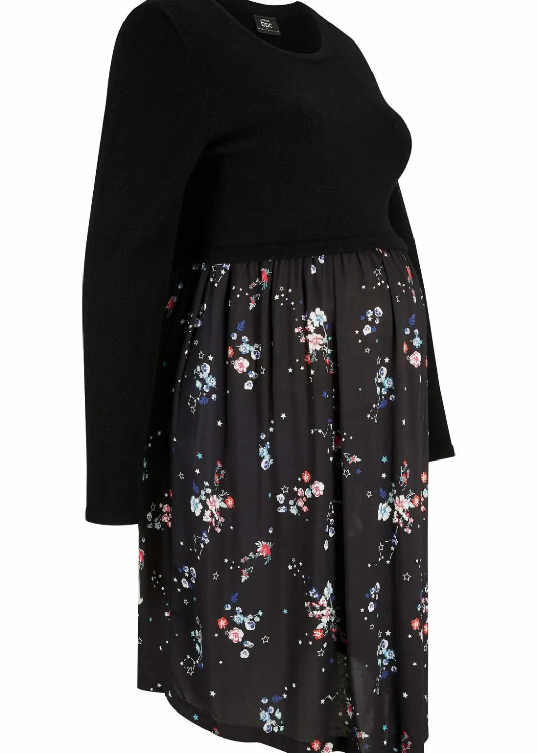 Damen bonprix Bekleidung·Blazer|Nachhaltigere Materialien|Umstandskleid aus Strick und Viskose