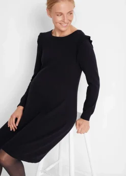 New Umstandskleid aus weichem Strick Damen Bekleidung·Blazer|Umstandsmode