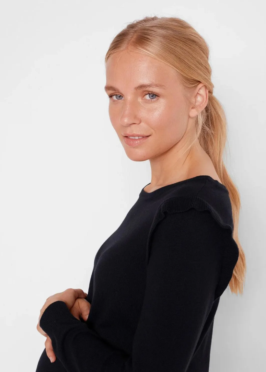 New Umstandskleid aus weichem Strick Damen Bekleidung·Blazer|Umstandsmode
