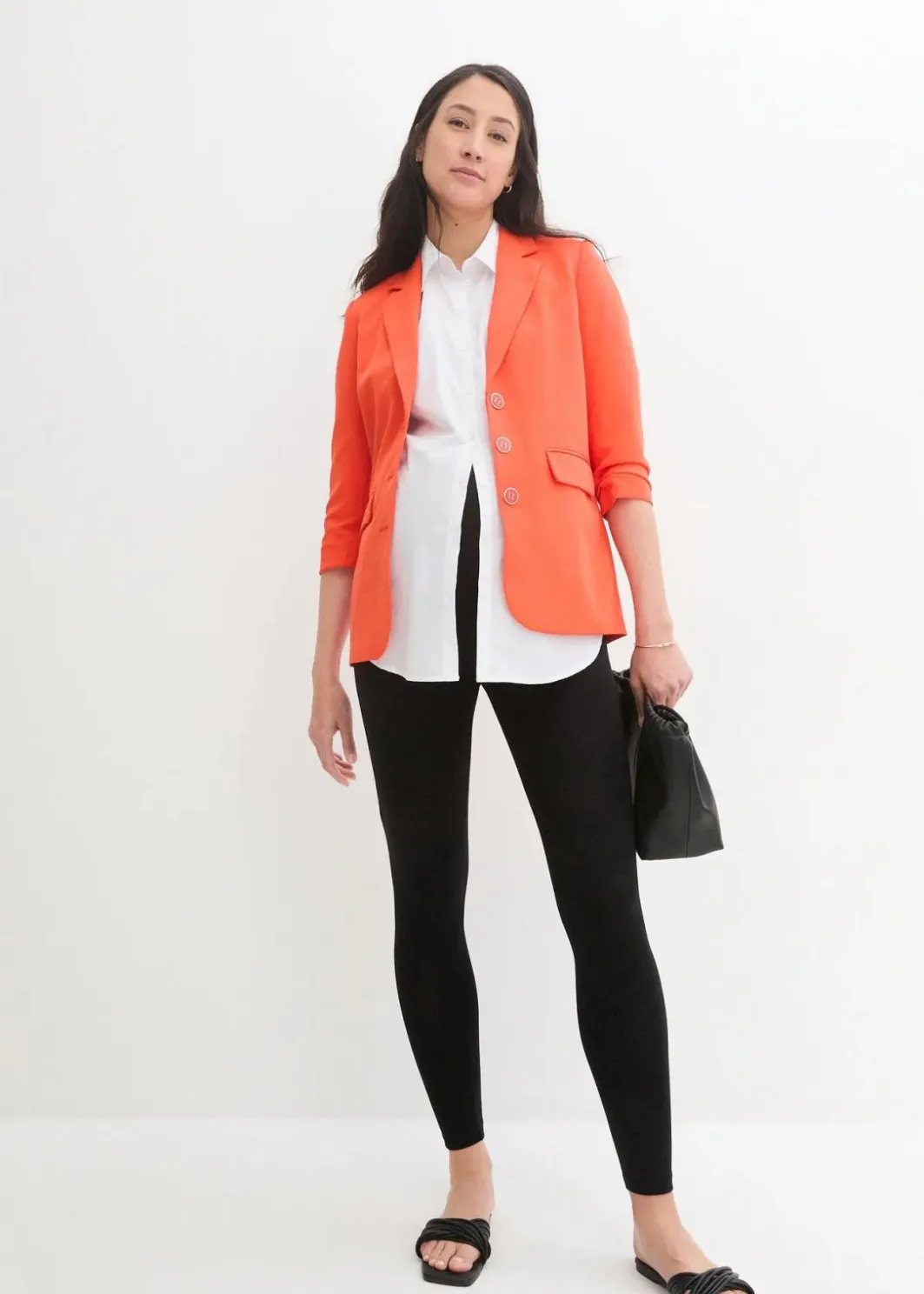 Umstandsleggings aus Bio-Baumwolle (2er Pack) Damen Bekleidung·Blazer|Nachhaltigere Materialien