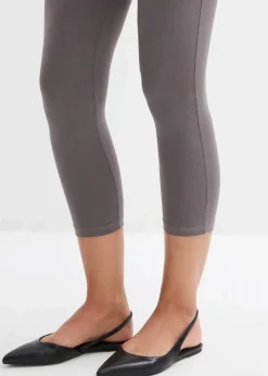 Damen bonprix Umstandsmode|Bekleidung·Blazer|Umstands-Leggings in Capri-Länge (2er Pack)