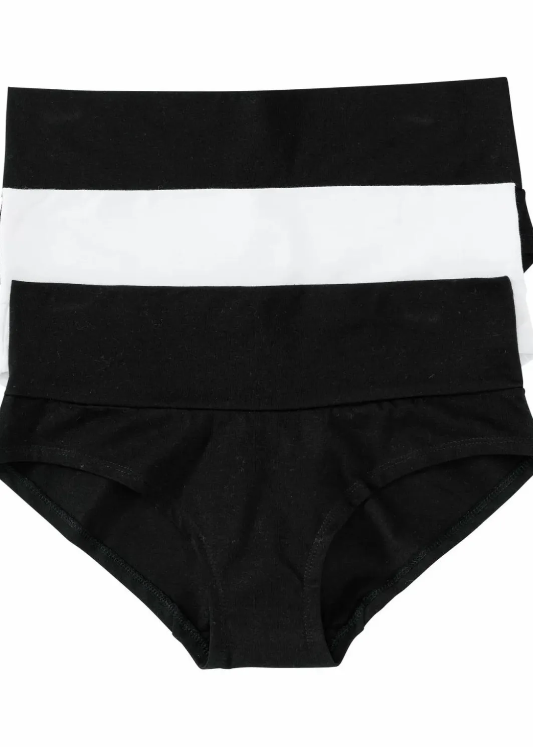 Damen bonprix Umstandsmode|Nachhaltigere Materialien|Umstandspanty mit Bio-Baumwolle (3er Pack)