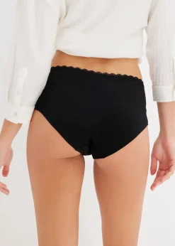 Umstandspanty mit Bio-Baumwolle und Spitze (3er Pack) Damen Umstandsmode|Höschen