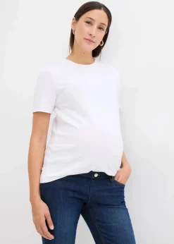 Sale Umstandsshirts aus Bio-Baumwolle (2er Pack) Damen Bekleidung·Blazer|Nachhaltigere Materialien