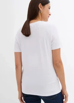 Sale Umstandsshirts aus Bio-Baumwolle (2er Pack) Damen Bekleidung·Blazer|Nachhaltigere Materialien