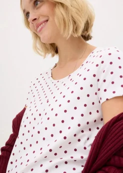 New Umstandsshirts aus Bio-Baumwolle (2er-Pack) Damen Bekleidung·Blazer|Umstandsmode