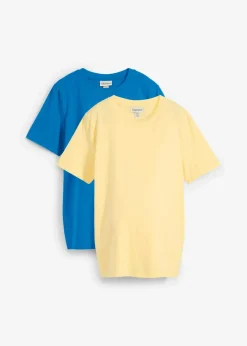 Discount Umstandsshirts aus Bio-Baumwolle (2er Pack) Damen Umstandsmode|Nachhaltigere Materialien