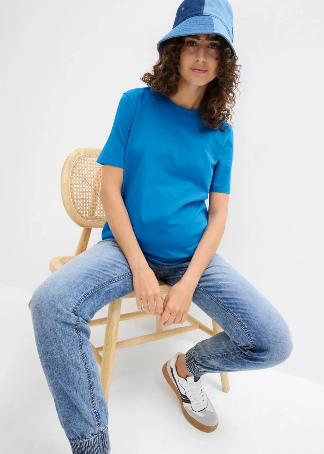 Discount Umstandsshirts aus Bio-Baumwolle (2er Pack) Damen Umstandsmode|Nachhaltigere Materialien