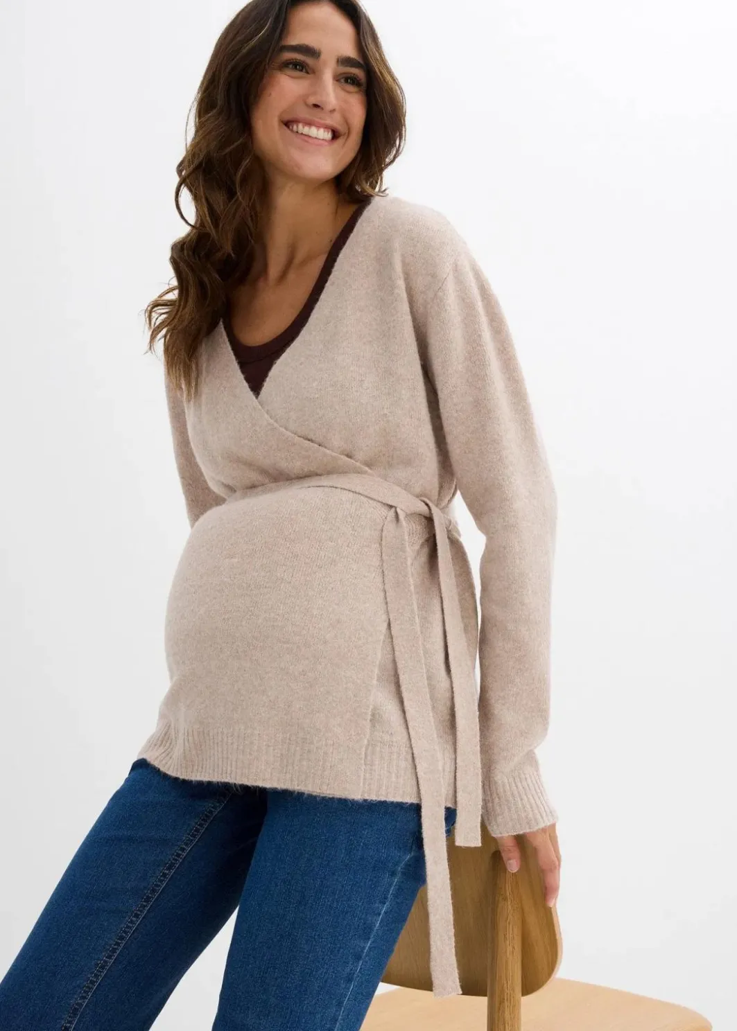 Best Umstandsstrickjacke für die Schwangerschaft und danach Damen Bekleidung·Blazer|Umstandsmode