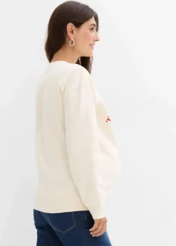 Damen bonprix Bekleidung·Blazer|Umstandsmode|Umstands-und Stillsweatshirt aus weicher Bio-Baumwolle