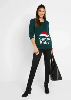 Hot Umstands-Weihnachtspullover Damen Bekleidung·Blazer|Umstandsmode