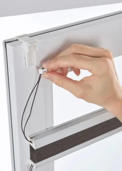 bonprix Fensterverdunkelung|Fensterverdunkelung|Verdunkelungsplissee einfarbig mit weißer Rückseite