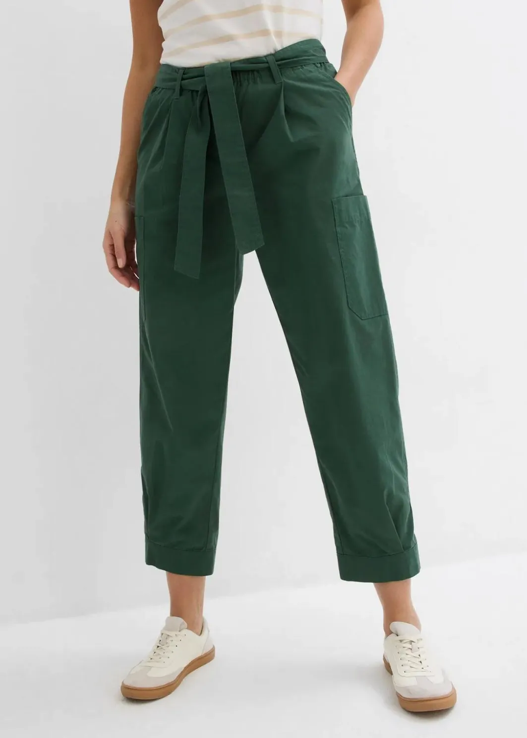 Online Verkürzte Cargo-Hose Damen Hosen|Bekleidung·Kleider