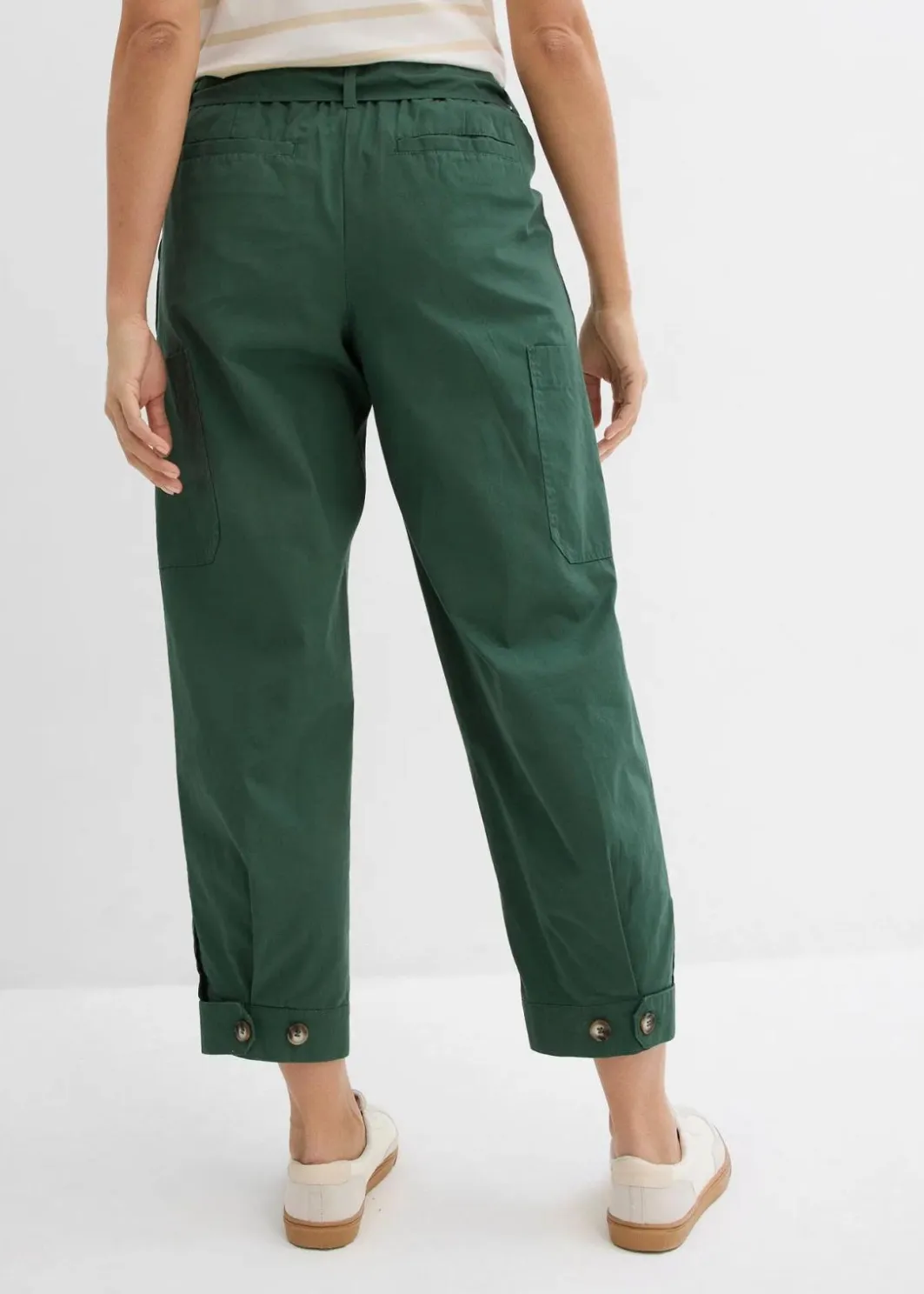 Online Verkürzte Cargo-Hose Damen Hosen|Bekleidung·Kleider