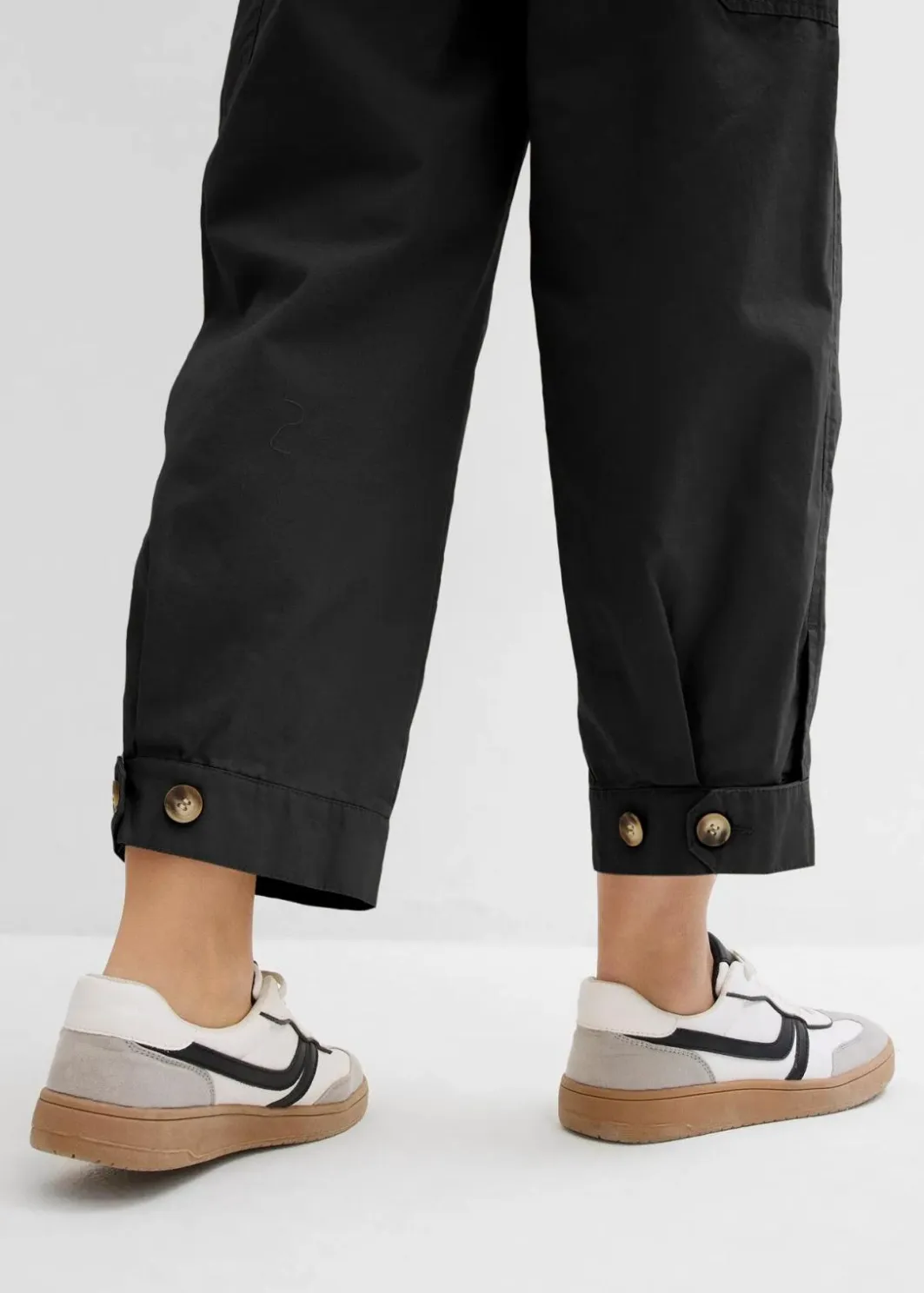 Damen bonprix Bekleidung·Kleider|Hosen|Verkürzte Cargo-Hose